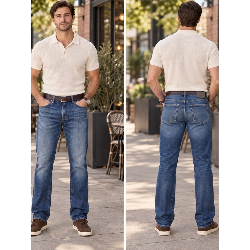 Bonobos The Blue Jean Men's Stretch Jeans Medium Wash 35x36